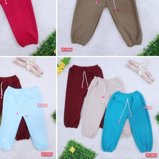 ❊ Jogger Polos Molly Uk 6-7 Tahun / Celana joger Panjang Anak Perempuan - Anak Laki Laki, MOLLY RAND