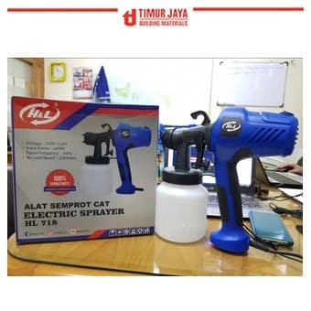 HnL 718 h&amp;l  Electric Spray Gun Paint Zoom Mesin Cat Semprot Elektrik Spray Gun Elektrik 300 Watt - Electric Electric Spray Gun - Paint Zoom - Mesin Cat Semprot Listrik - Spray Gun Elektrik - Sprey Gan