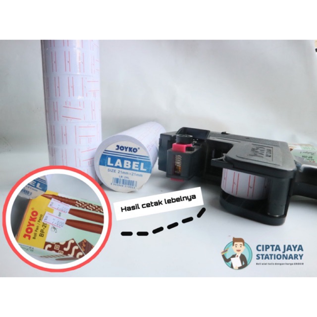 

LABEL HARGA 1 BARIS JOYKO/LABEL/HARGA
