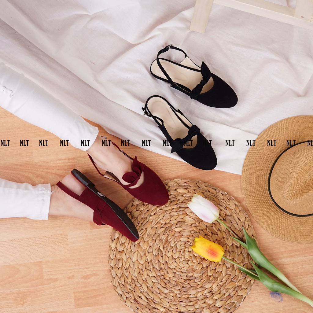 NunuLisaTan - VIRGO Termurah Flat Shoes Baru Korea 2 warna