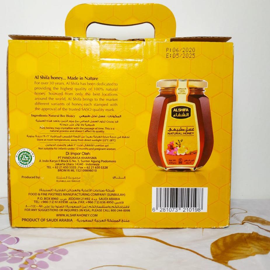 

Real Promotion--Paket 500 + 125 gr Madu AL Shifa Madu Alshifa Alsifa Al Sifa Alsyifa Syifa Alsyifa Asifa Madu Asyifa