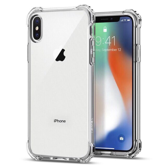 Soft Case Silikon ANTI SHOCK 360 Derajat Untuk Iphone 11 11pro 11promax X XR XS Max 6 6s 7 8 Plus 5s se