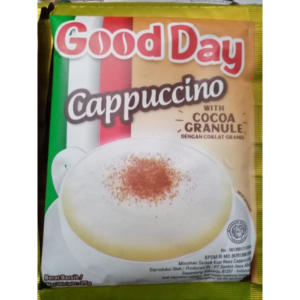 

GOOD DAY Cappuccino 25g