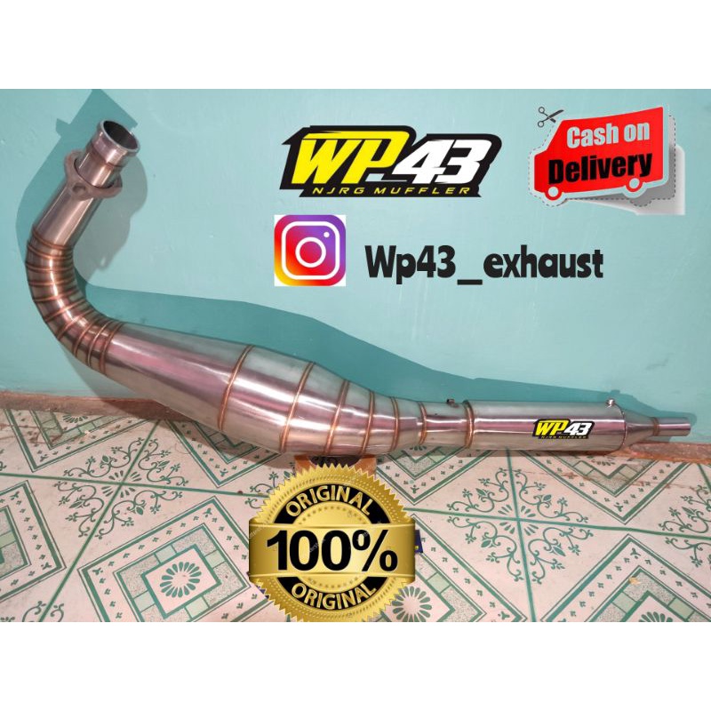 knalpot kolong rx king stainless