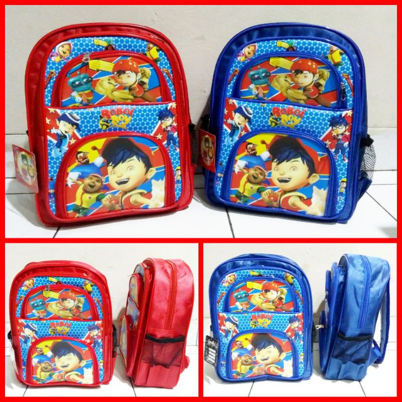 Tas ransel anak sekolah TK PAUD backpack printing karakter