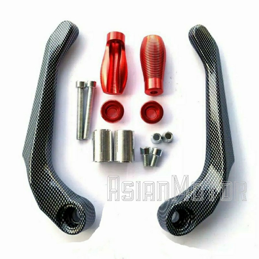 Proguard Pro Guard Robot Carbon Karbon Sabit Cnc Handguard Hand Guard Model Sabit Cnc Universal