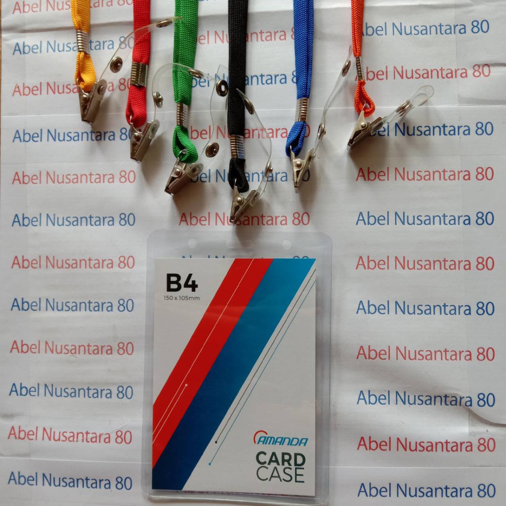 

Paket Card Case B4 dengan Tali Jepit 1cm