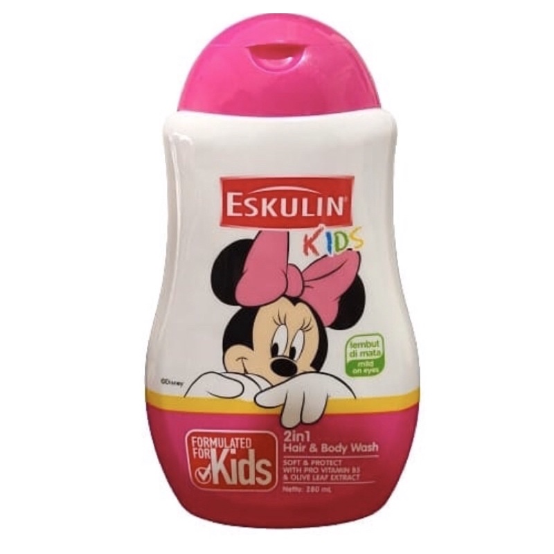 Eskulin kids Disney Hair &amp; Body wash 280ml