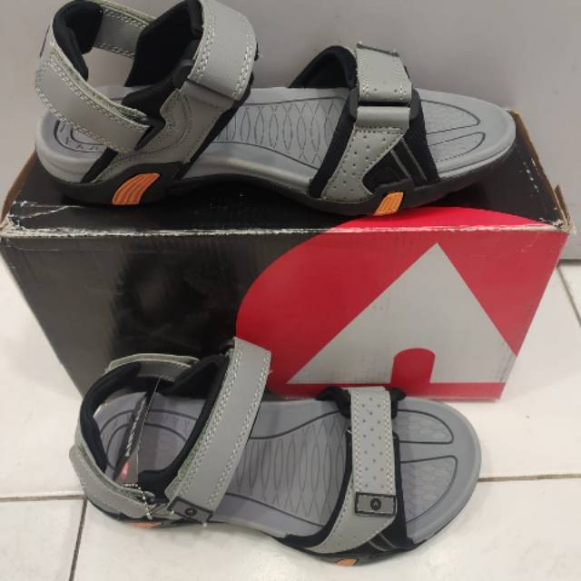 Sandal gunung airwalk original kara grey ready size 44