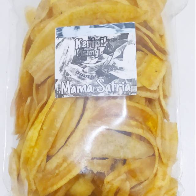 

Keripik Pisang Gurih dan Asin Mama Satria