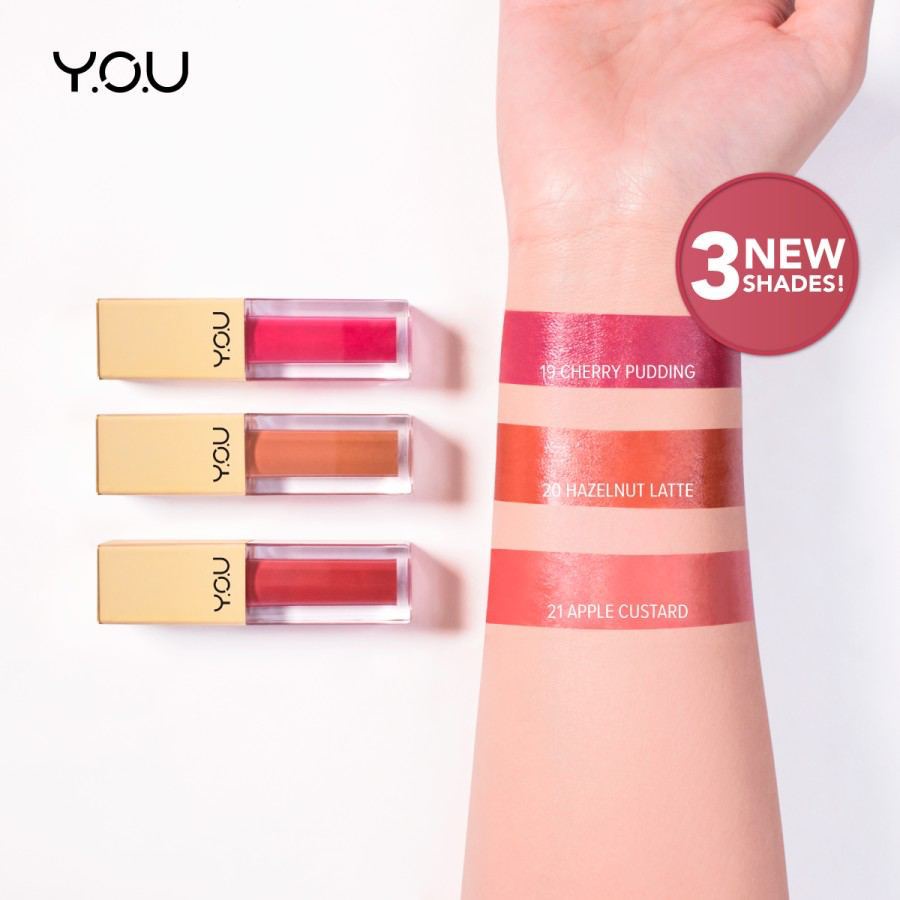 YOU Rouge Velvet Matte Lip Cream &amp; Rouge Satin Lip Cream MAKEUP