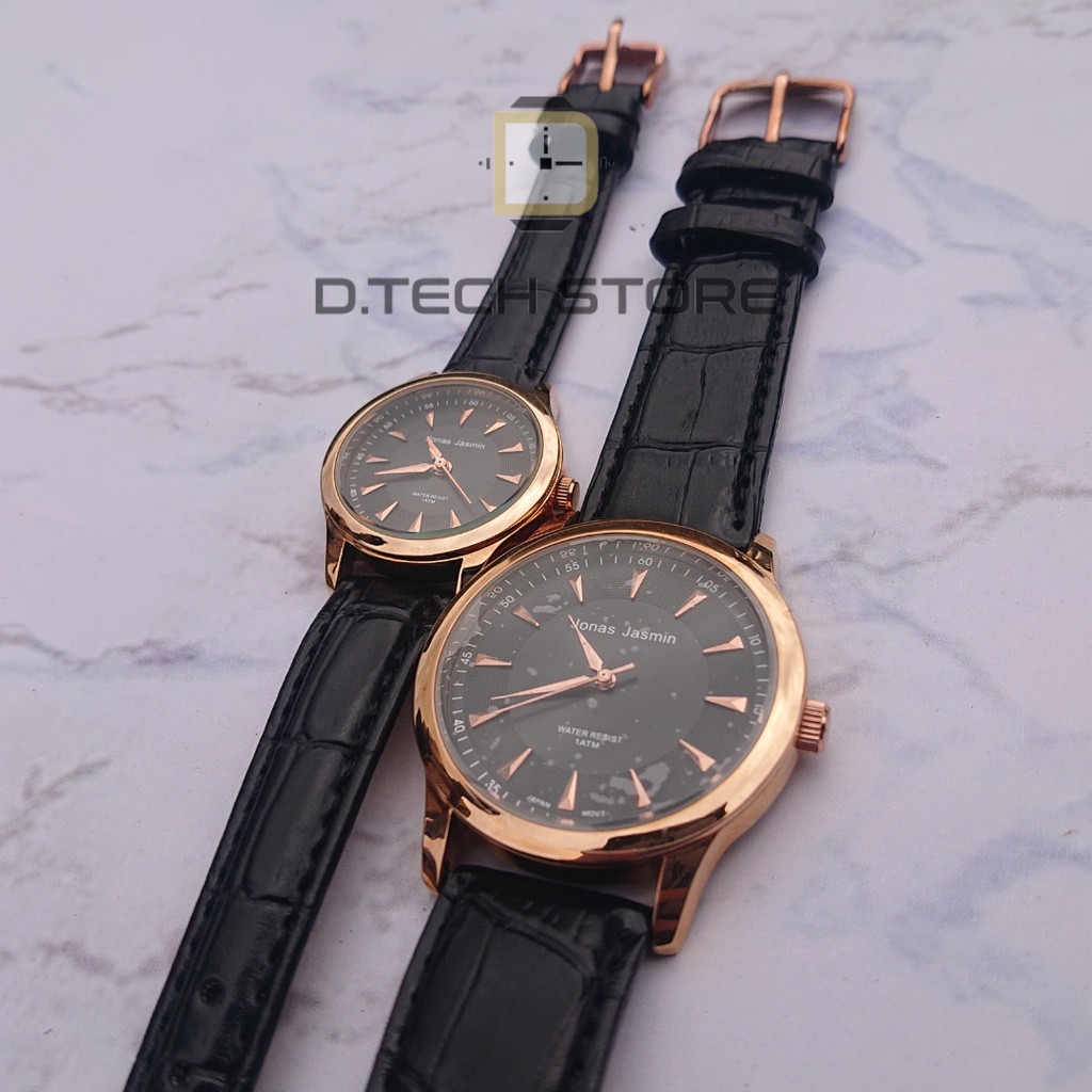 Jam Tangan Couple JJ-2036 Jonas Jasmin Original/JJ2036 Original Jonas Jasmin 100%