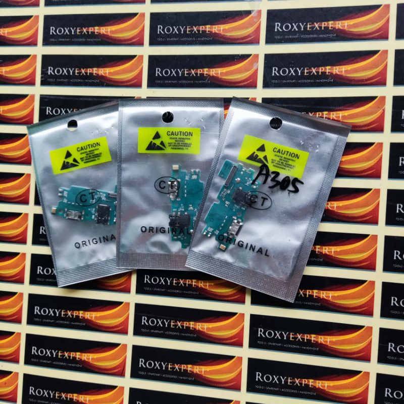 Konektor Charger Samsung A30 2019 A305F Flexible Board Papan Cas Connector Usb