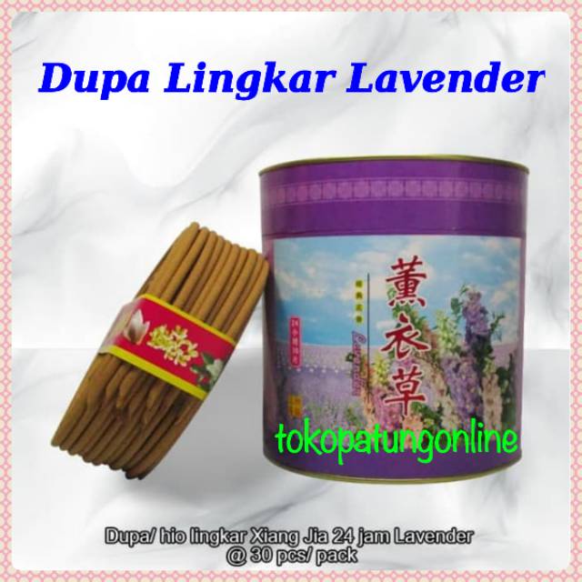 Hio Lingkar Lavender 30 Keping 24 Jam