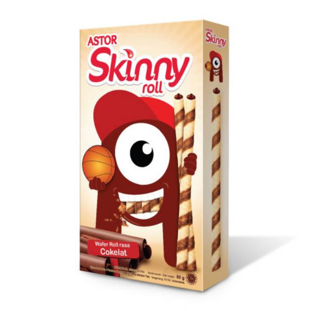 

ASTOR SKINNY ROLL COKLAT 50 GR