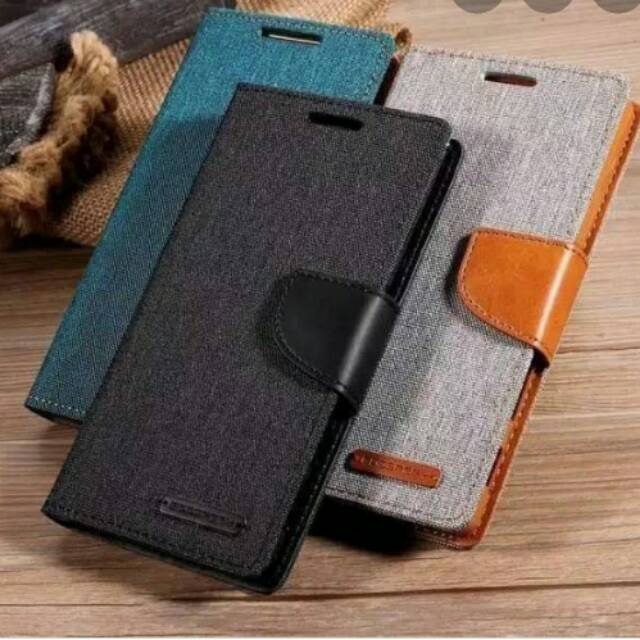 Flip Cover Vivo Y51 CANVAS Diary Sarung Dompet