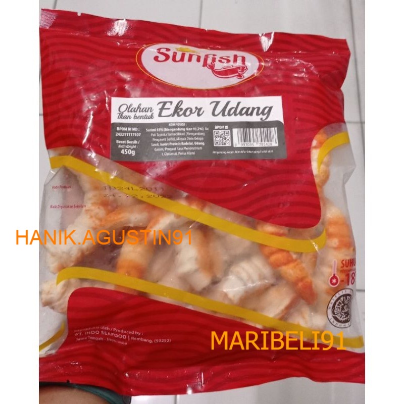 

SUNFISH EBI KAMABOKO UDANG 450GR maribeli91
