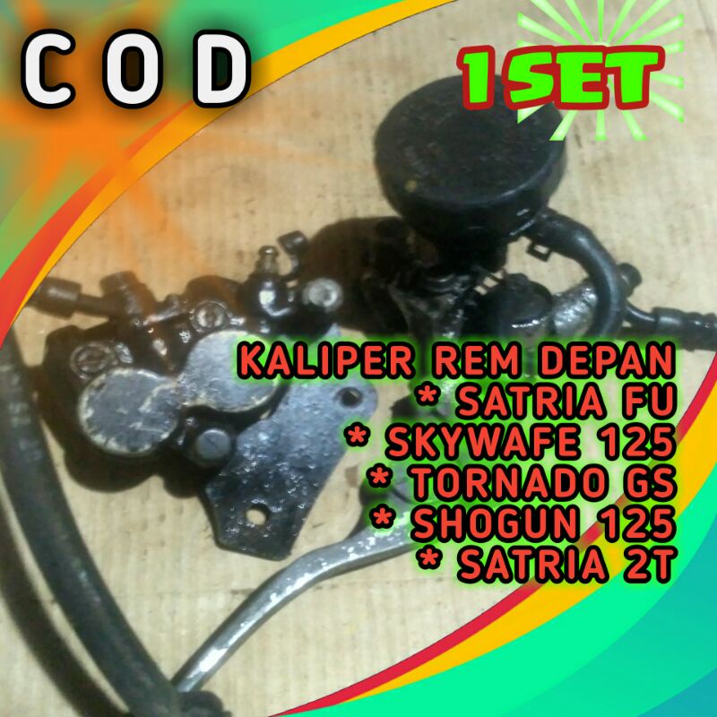 Kaliper depan Suzuki Satria FU, Satria 2T, Shogun 125, Skywave, Tornado GS