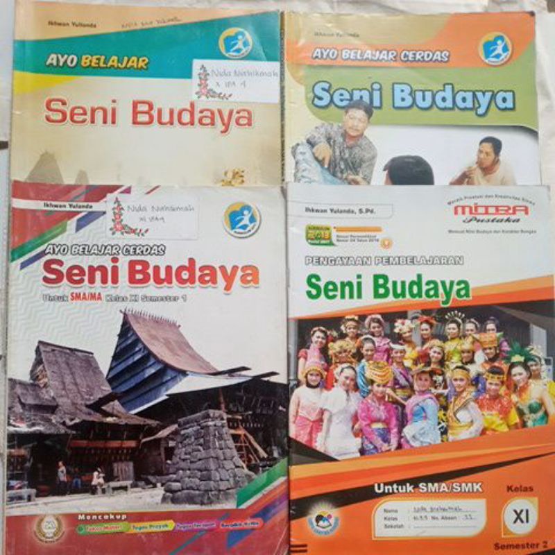 PRELOVED BUKU LKS SENI BUDAYA SMA