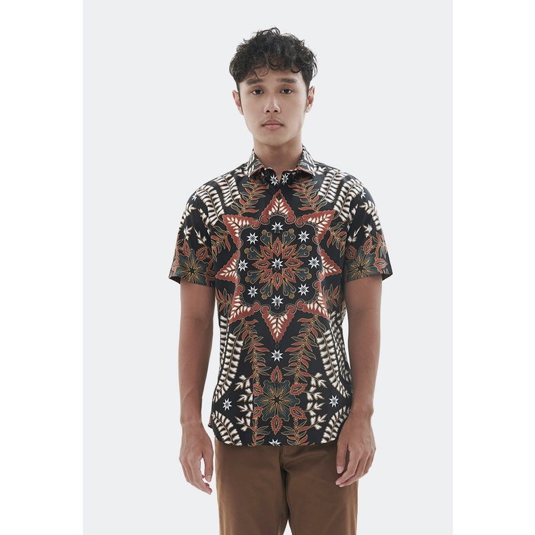 MANZONE Kemeja batik lengan pendek -ASWANDA