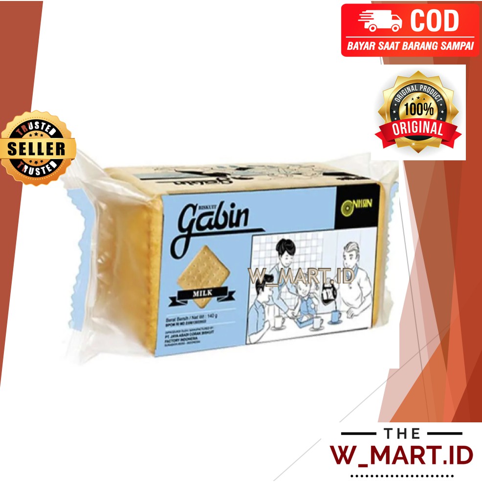 

NISSIN BISKUIT GABIN SUSU MILK BISCUIT 140 GR