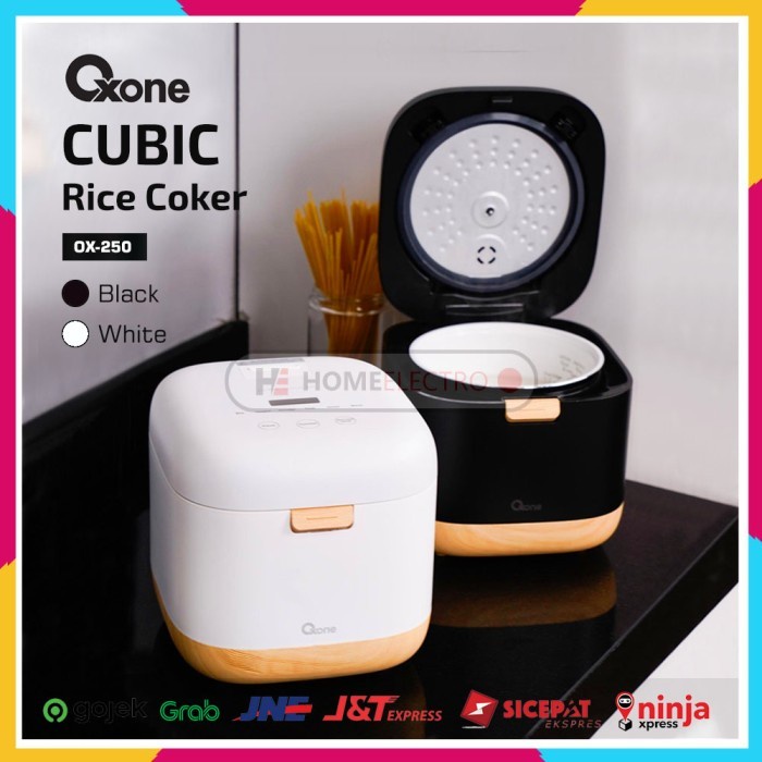 CUBIC Rice Cooker Oxone OX-250 Penanak Nasi Elegan 0.8Lt [ORIGINAL]