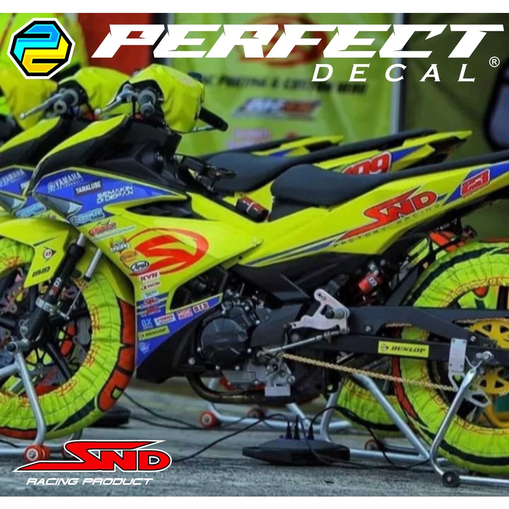 Decal Stiker Motor Yamaha JUPITER MX KING OLD/NEW 150cc SND Racing Full Body Sticker Custom Variasi