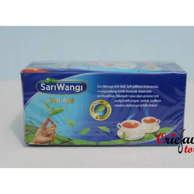 Jual Teh Sari Wangi Kotak Isi 25 Kantong Indonesiashopee Indonesia 8993