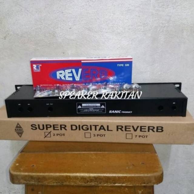 Box dan Kit REVERB 2 Potensio