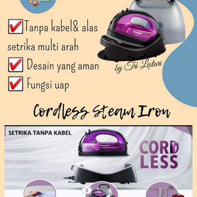 CORDLESS IRON PANASONIC