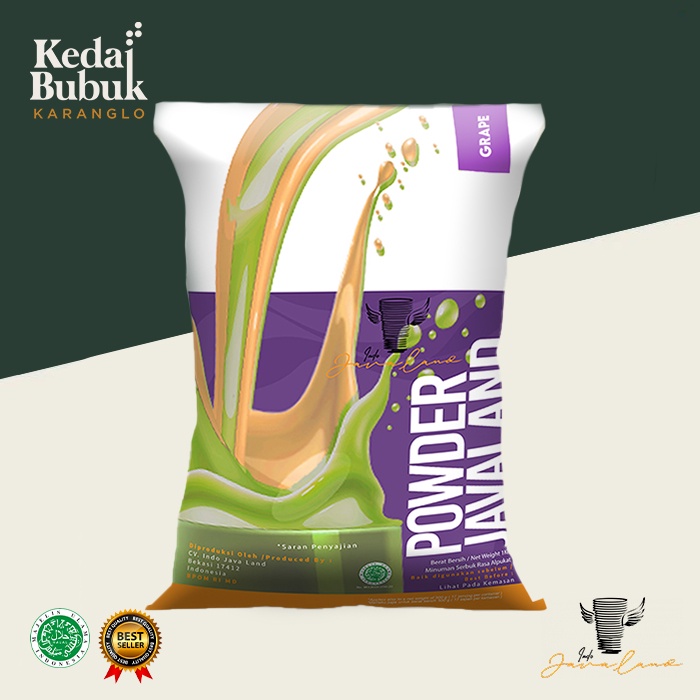 

(Reguler Tester) Bubuk Minuman Grape 100 Gr
