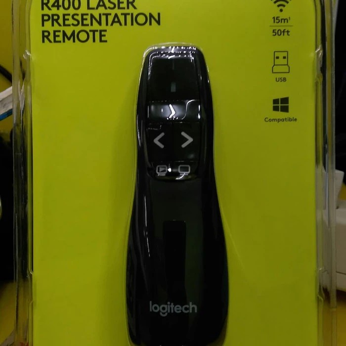 Logitech wireless Presentasi R400 original