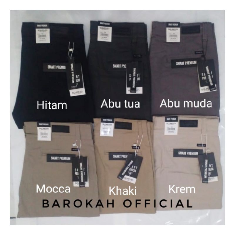 Celana Chino Pria Squad-id Premium Original