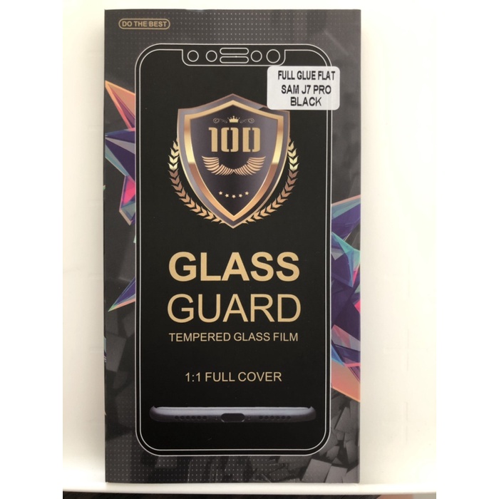 TEMPERED GLASS FULL GLUE 5D PREMIUM SAM A6 plus-2018/A7-2018/J2 pro