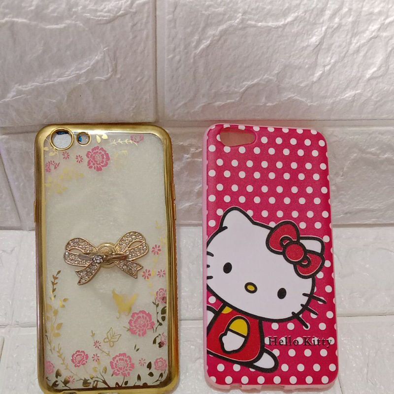 silikon hp oppo f3 case karakter cewe