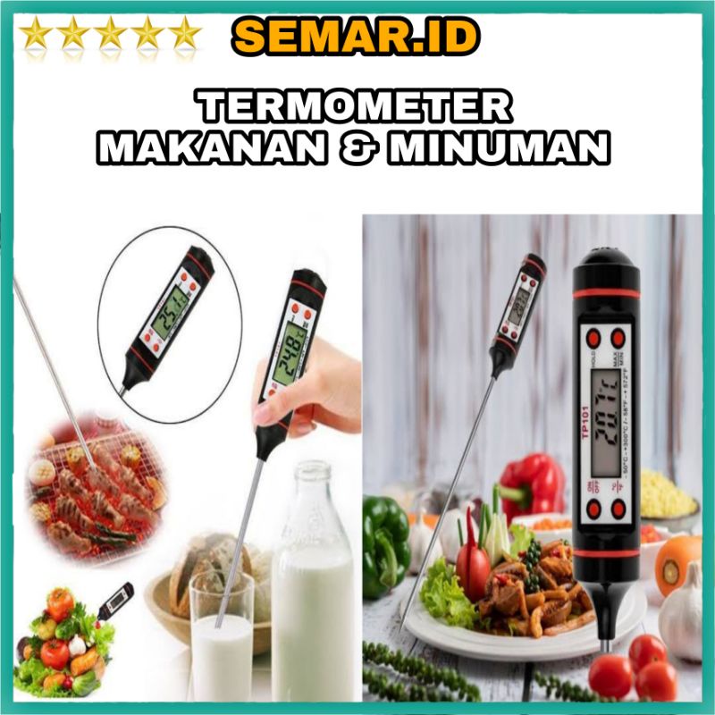 Termometer Makanan Minuman Digital Food Thermometer Pengukur Suhu