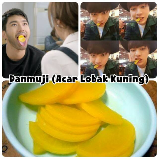 

1kg Danmuji Acar Lobak Kuning Slice