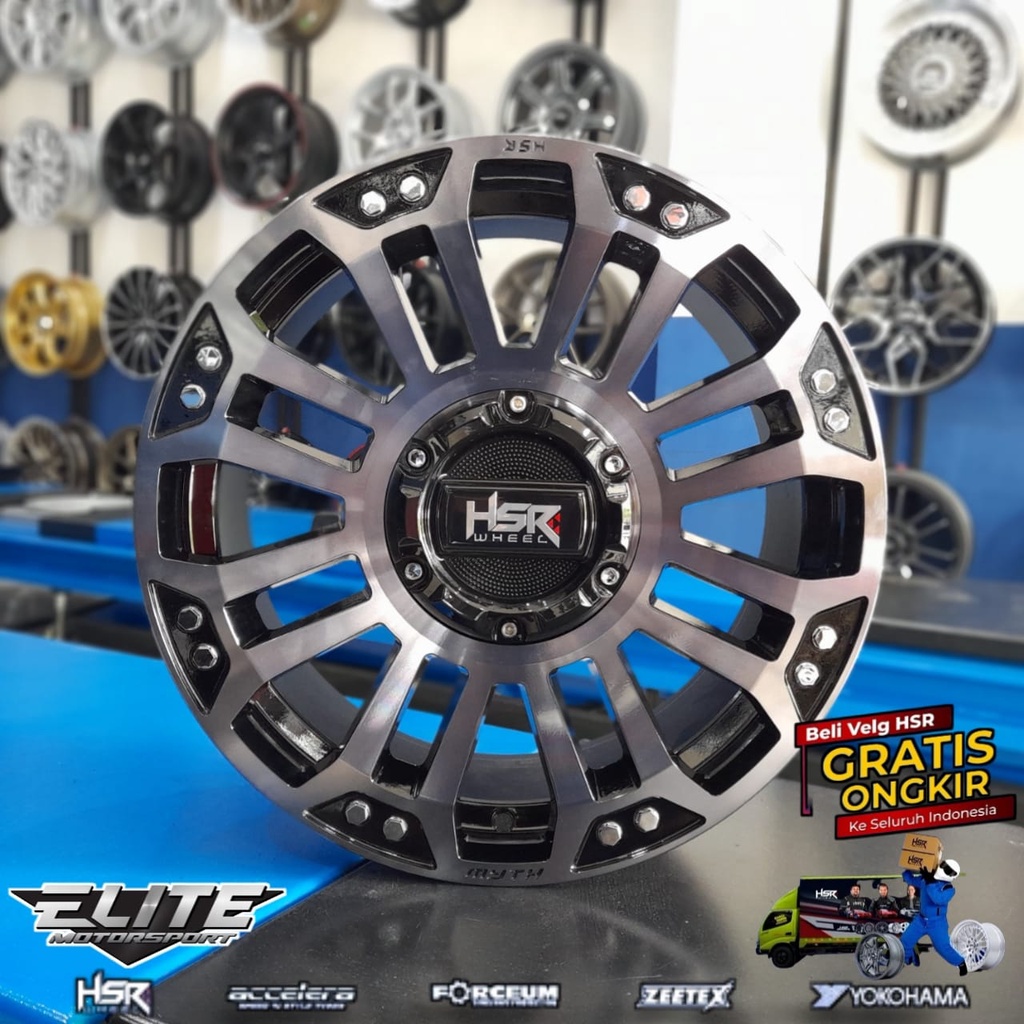 Velg Mobil Terios Rush Xpander Juke Ring 18 Lubang 5 Velg Original HSR MYTH05