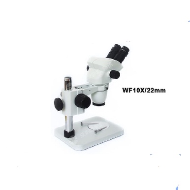 Microscope Binocular SZM6745-B1 plus lampu led Original