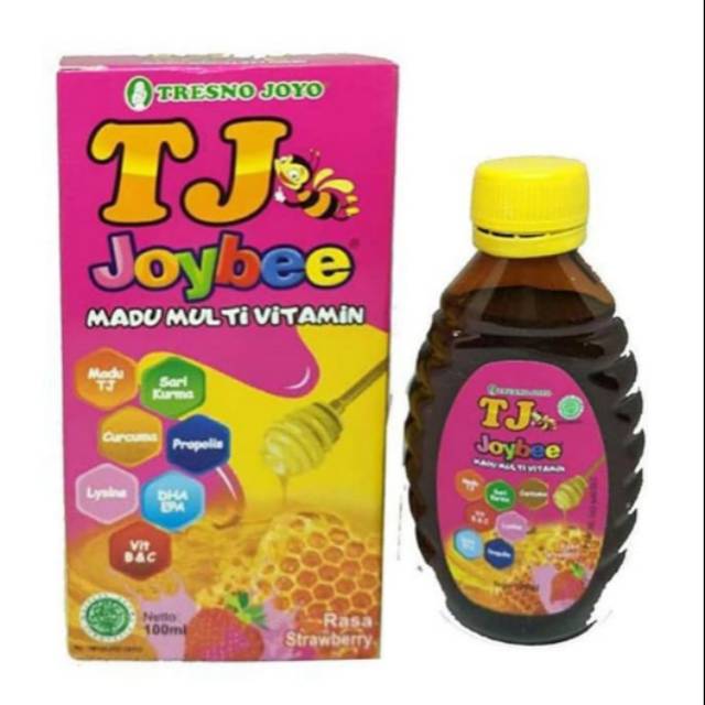 

MADU TJ JOYBEE / MADU MULTIVITAMIN PLUS RASA STRAWBERRY 100ML