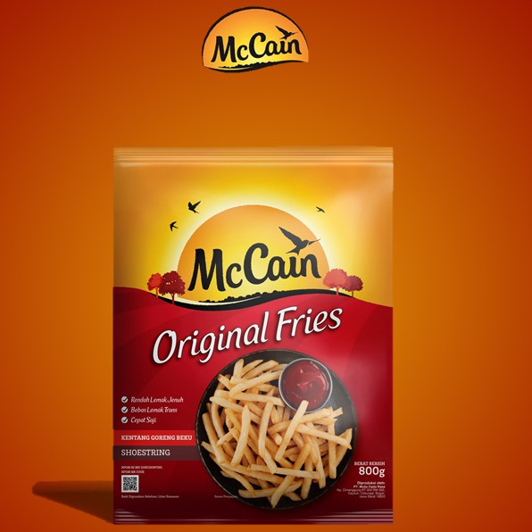 

Kentang McCain Fries Shoestring Original Pack (800Gr) JB