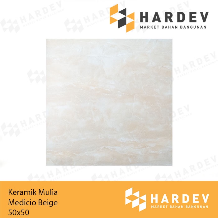KERAMIK MULIA 50X50 MEDICIO BEIGE