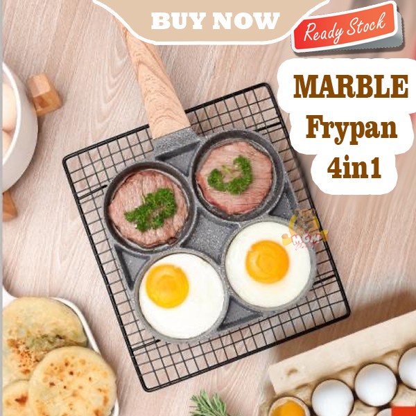 Marble series NON Stick Frypan 4in1 Sekat Induction READY