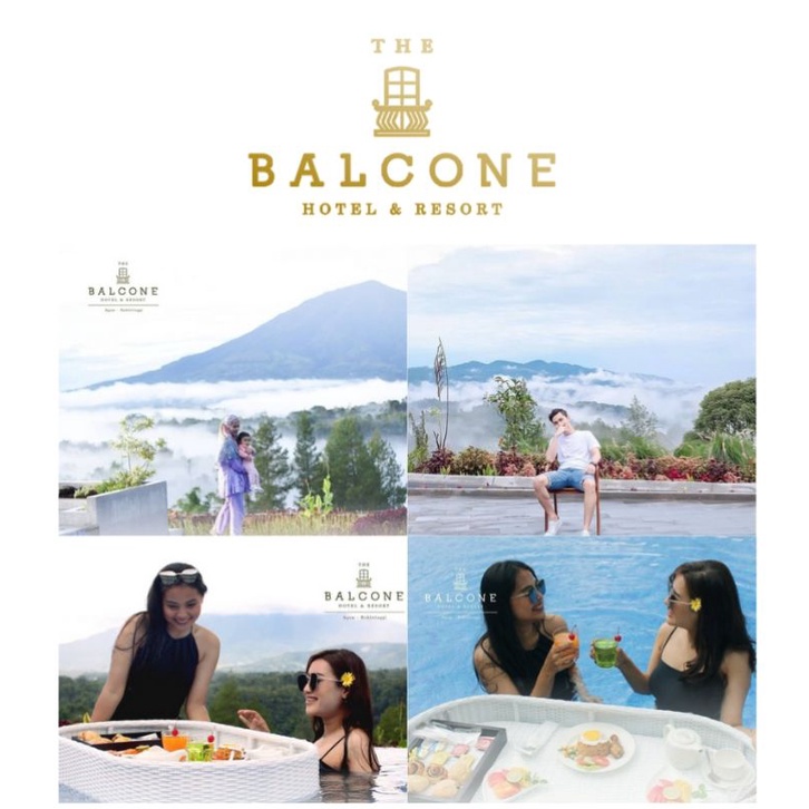 VOUCHER THE BALCONE HOTEL BUKITTINGGI DELUXE VIEW TAMAN ( Weekend )