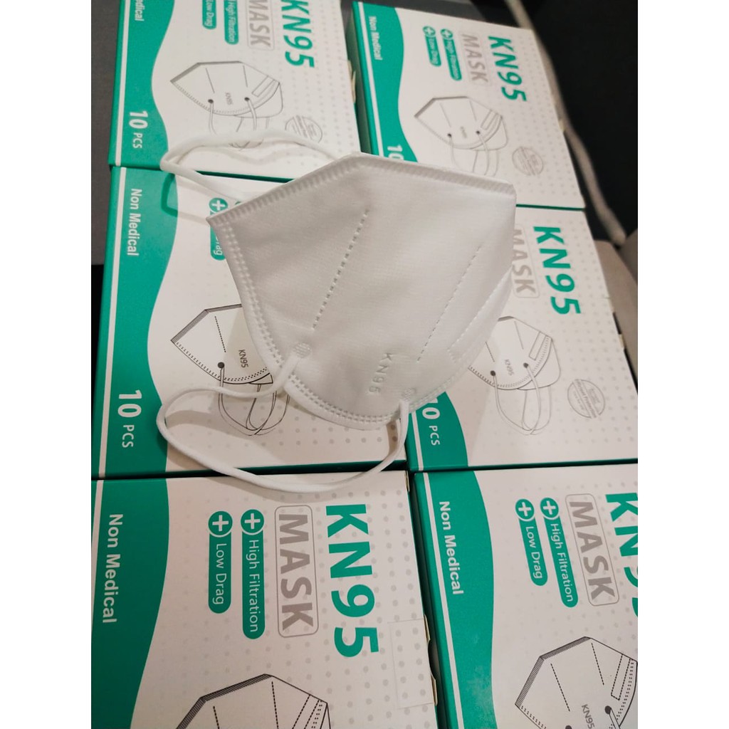 KN95 Protective Mask 5 Layer Non Medical Masker Non Medis 1 Box @10PCS - KN95NM