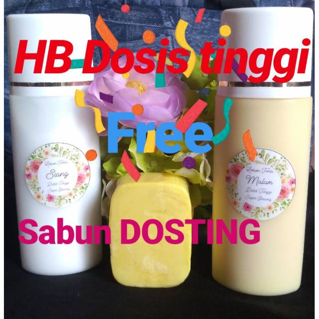 D&D SHOP handbody Dosis tinggi super glowing free sabun dosting/lotion Dosis tinggi/paket handbody