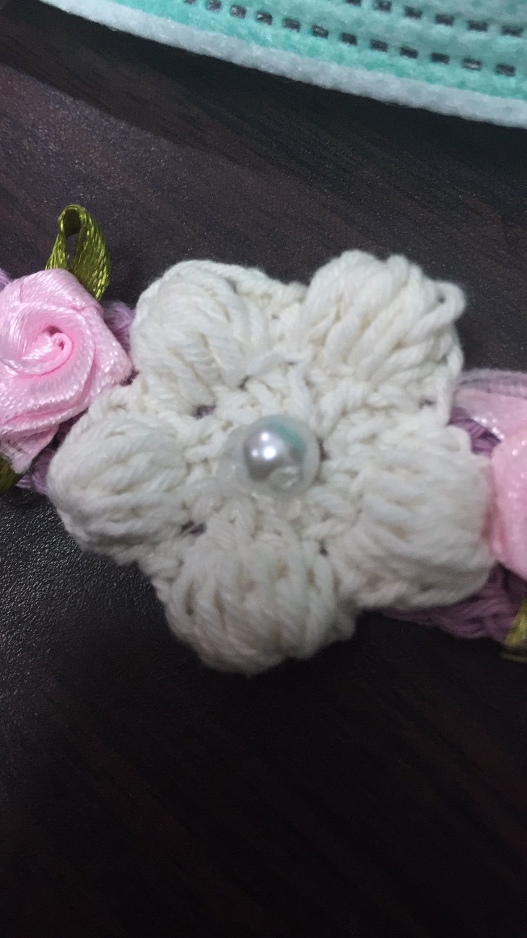 Konektor Masker Rajut Anak/dewasa  15cm Free Plastik Kemasan