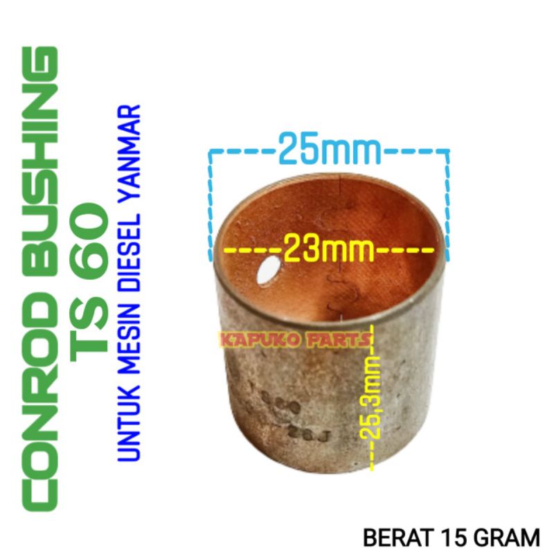 TS 60 BUSH PIN UNTUK MESIN DIESEL YANMAR