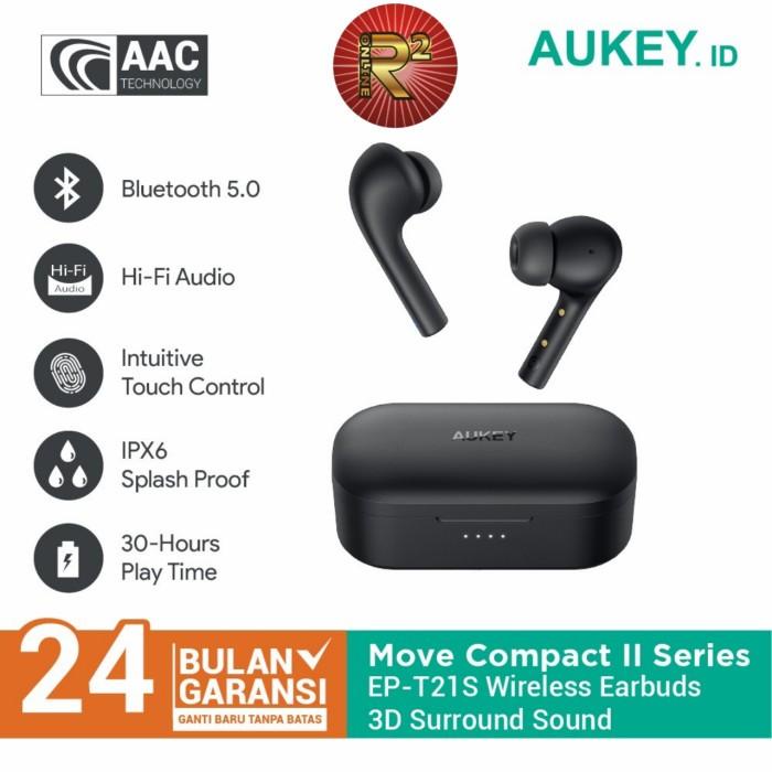 Aukey EP-T21S TWS Bluetooth Move Compact II 3D Surround Sound Original