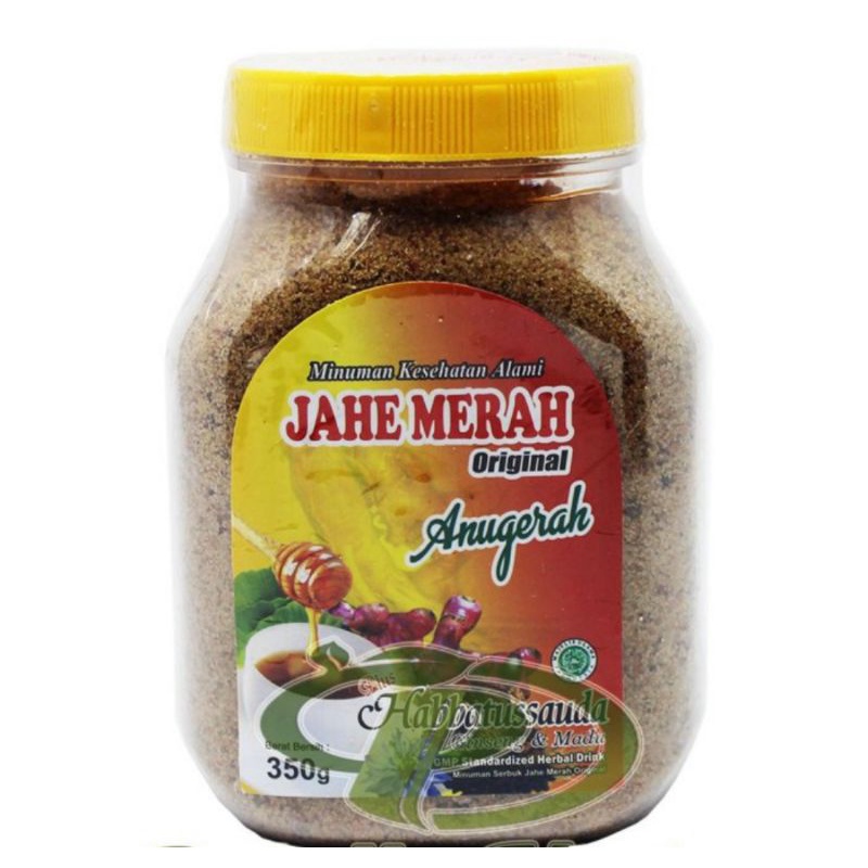 Jahe Merah Serbuk Habbatussauda Anugerah 350 gram Original